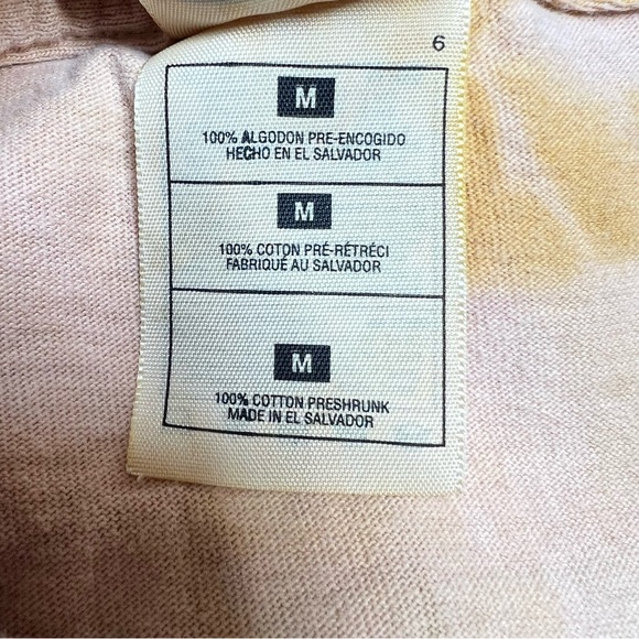 Branning Vintage Tie Dyed Hand-Stenciled Coffee Cups & Dogs T-Shirt Size Medium - Picture 4 of 16